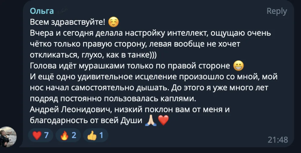 Отзыв Ольги о системе МИР